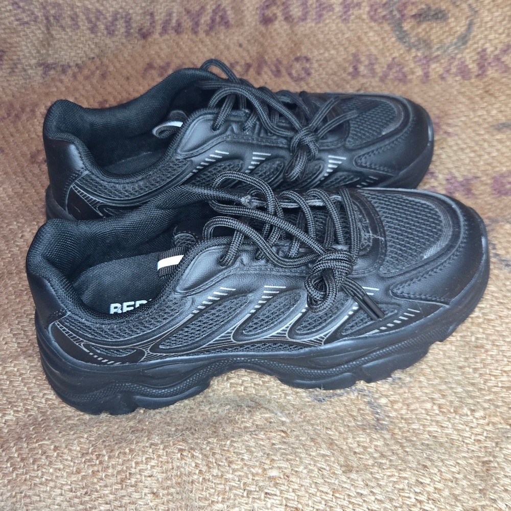 Berness Platform Athletic Shoes NEW Black Sz 7 Women Sneakers Casual Comfort USA